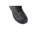 Embossed cow leather safety mens steel toe  industrial boots shoes